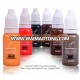 3d eyebrow best tattoo ink 1/2 Oz each bottle